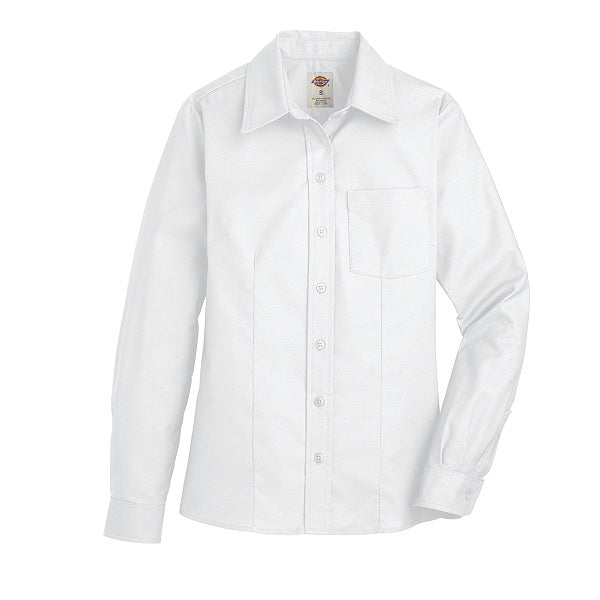 Dickies Women's Long Sleeve Stretch Oxford Shirt (L254/FL254)