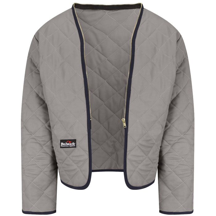 Bulwark Bulwark Fr (LML2GY) Mens Zip-In / Zip-Out Modaquilt Liner - Excel Fr - 15.5Oz.