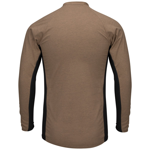 Bulwark Long Sleeve Fr Two-Tone Base Layer W/ Chest Pocket - Cat 1 (MPS8)