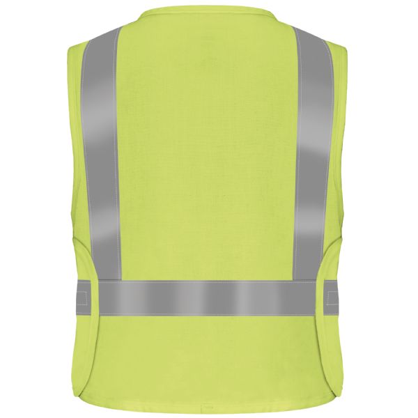 Bulwark Hi-Visibility Flame-Resistant Safety Vest Cat 2 - (VMV4)