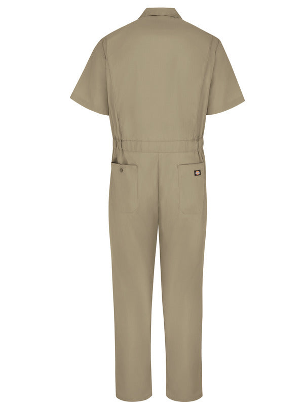 Dickies® Short Sleeve Coveralls, Khaki