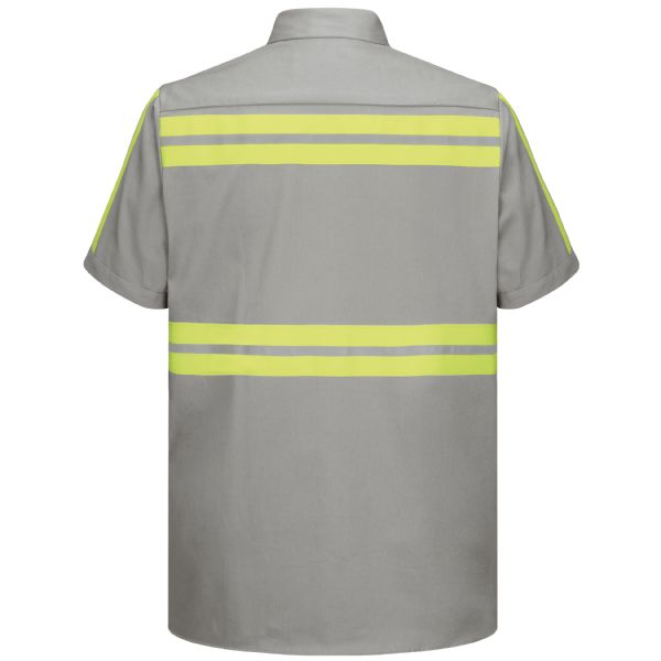 Red Kap Enhanced Visibility Cotton Work Shirt - SC40