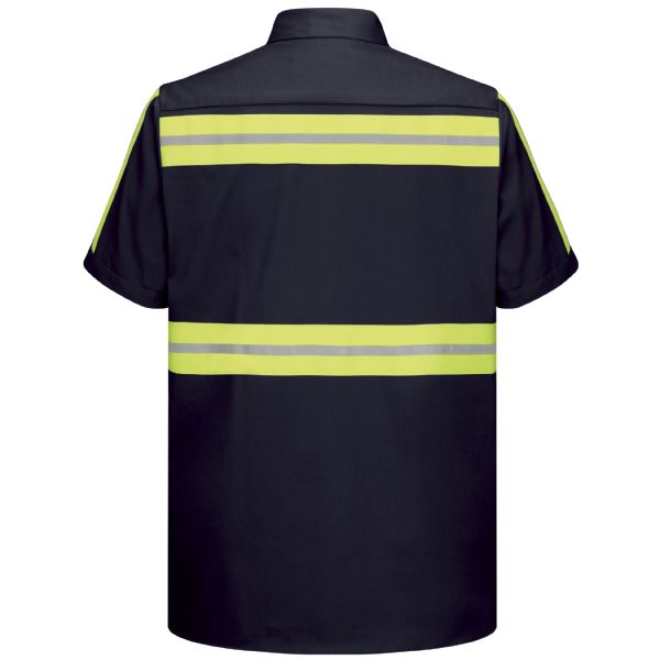 Red Kap Enhanced Visibility Cotton Work Shirt - SC40