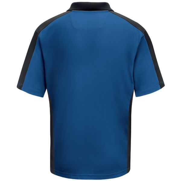 Red Kap Men's Short Sleeve Performance Knit Color-Block Polo - SK54