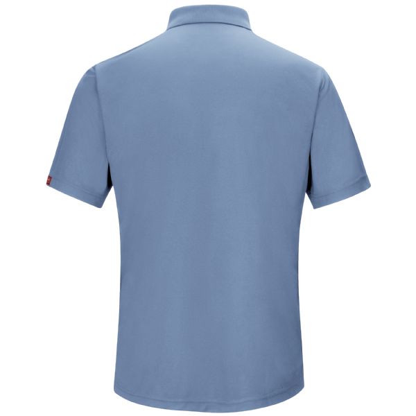 Red Kap Men's Performance Polyester Gripper-Front Knit Polo - SK74