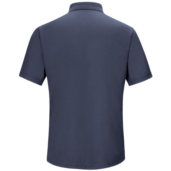 Red Kap Men's Performance Polyester Gripper-Front Knit Polo - SK74