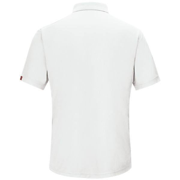 Red Kap Men's Performance Polyester Gripper-Front Knit Polo - SK74