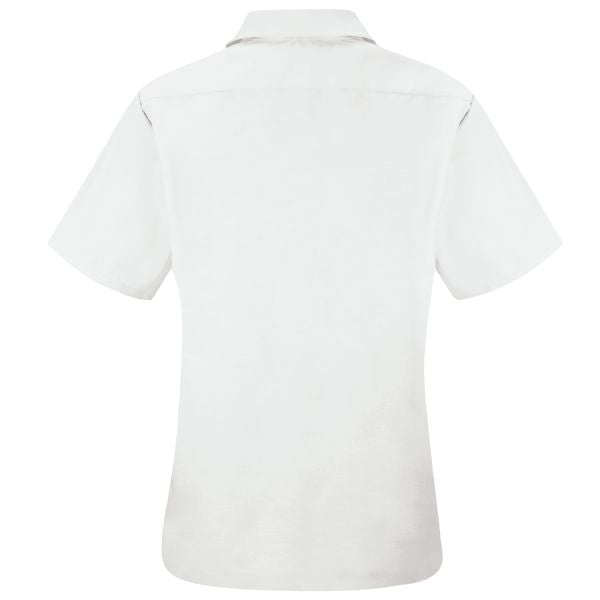 Red Kap Women's Short Sleeve Specialized Pocketless Work Shirt - SP25