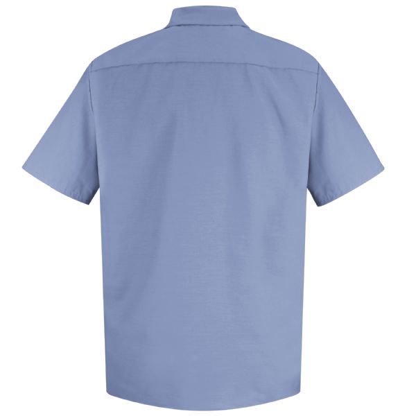 Red Kap Men's Short Sleeve Specialized Pocketless Work Shirt - SP26