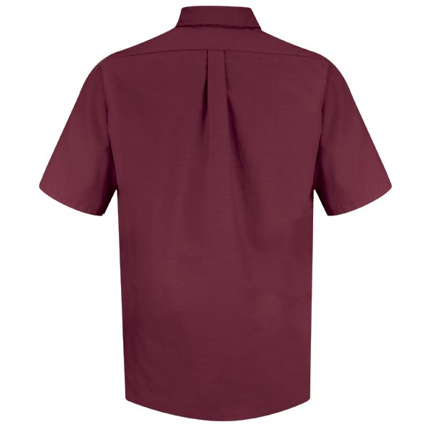 Red Kap Men's Short Sleeve Button-Down Poplin Shirt - SP80