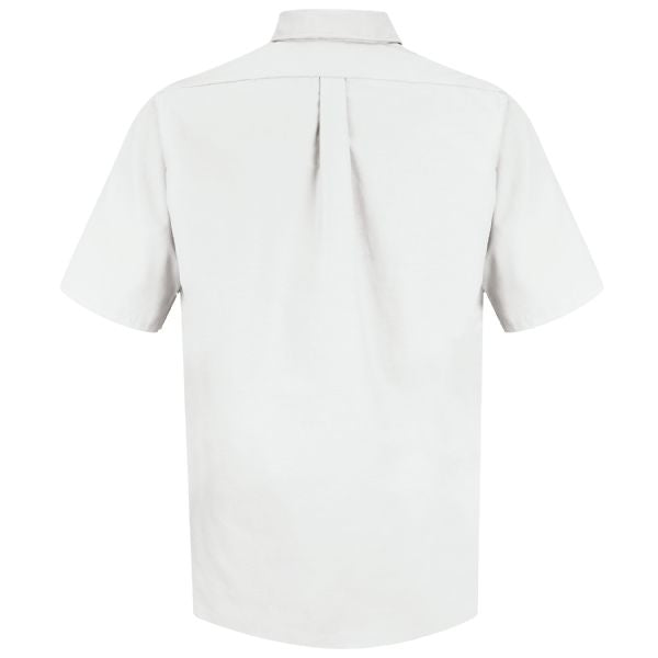 Red Kap Men's Short Sleeve Button-Down Poplin Shirt - SP80