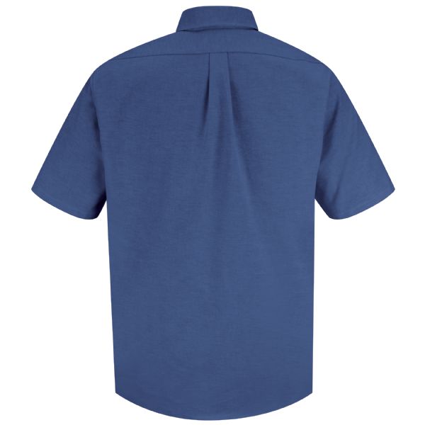 Red Kap Men's Executive Solid Button-Down Shirt - Short Sleeve - SR60