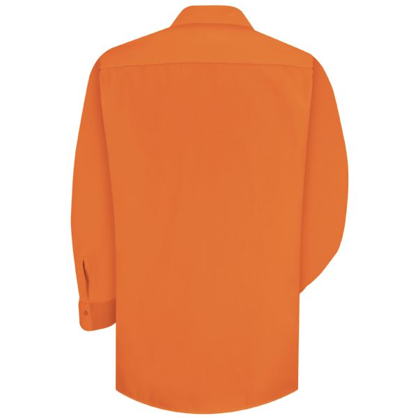 Red Kap Long Sleeve Enhanced Visibility Work Shirt - SS14