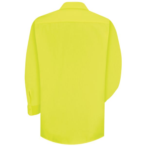 Red Kap Long Sleeve Enhanced Visibility Work Shirt - SS14