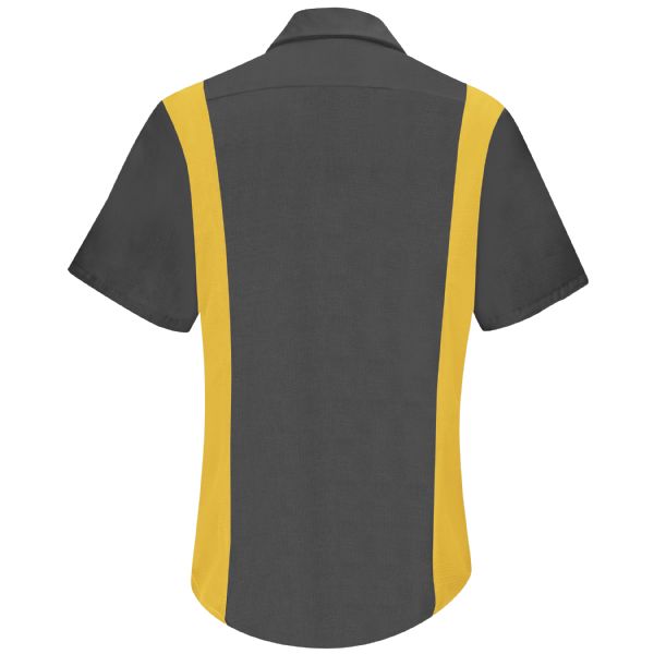 Red Kap Mens Short Sleeve Performance Plus Shop Shirt Oilblok Red Kap Mens Short Sleeve Performance Plus Shop Shirt Oilblok