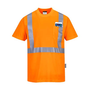 Portwest Hi-Vis Pocket T-Shirt (S190)