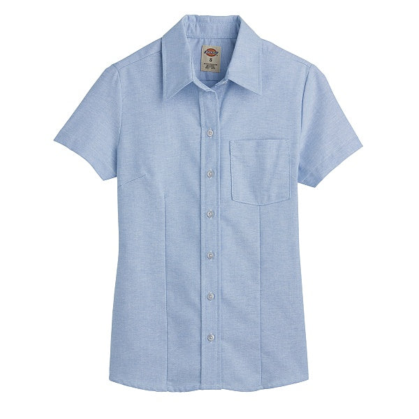 Dickies Women's Short Sleeve Stretch Oxford Shirt  (S254/FS254)