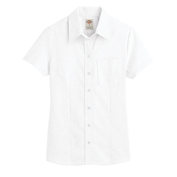 Dickies Women's Short Sleeve Stretch Oxford Shirt  (S254/FS254)