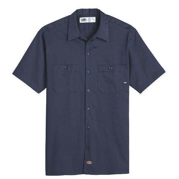 Dickies Industrial Cotton Short Sleeve Work Shirt (S307/LS307) – USA Work  Uniforms