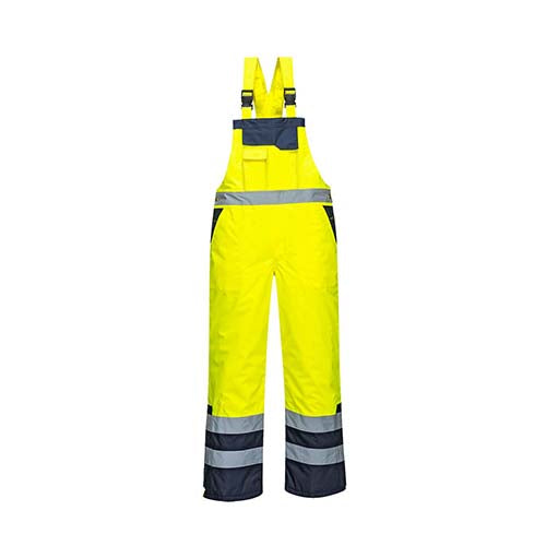 Portwest Contrast Bib & Brace - Lined (S489)