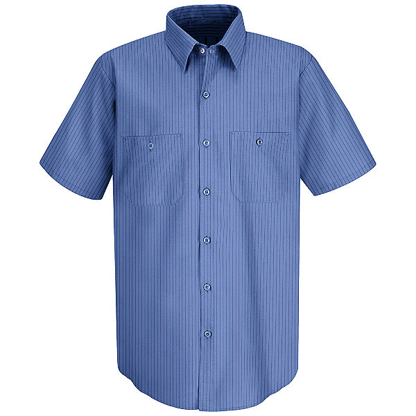 Red Kap Short Sleeve Industrial Solid Work Shirt - SB22