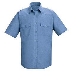 Red Kap Short Sleeve Deluxe Western Style Shirt - SC24