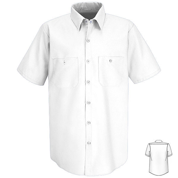 Red Kap Short Sleeve Wrinkle-Resistant Cotton Work Shirt - SC40