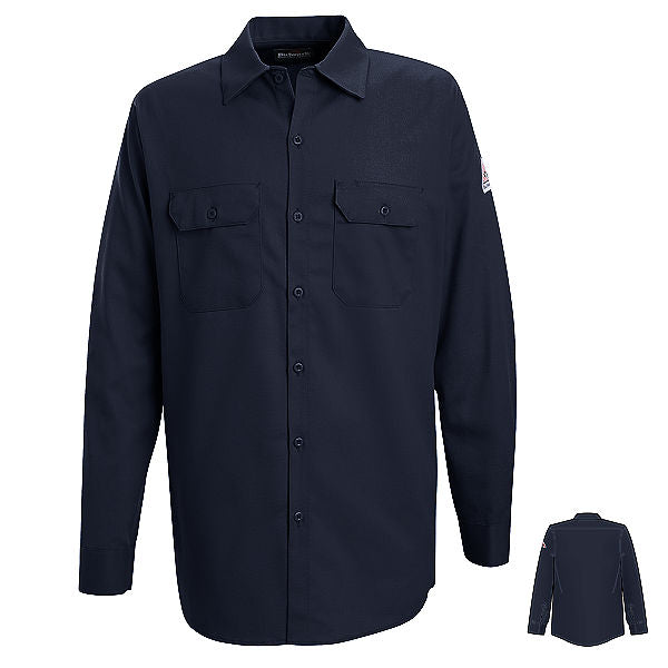 Bulwark Button-Front Work Shirt - Cat 2 - (SLW2)