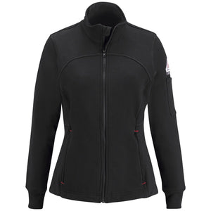 Bulwark Female Zip Front Fleece Jacket-Cotton/Spandex Blend - Cat 2 - (SEZ3)