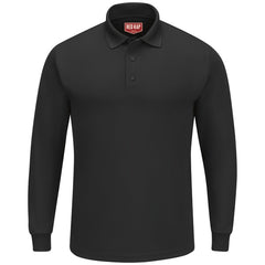 Red Kap Men's Long Sleeve Solid Performance Polo - SK6L