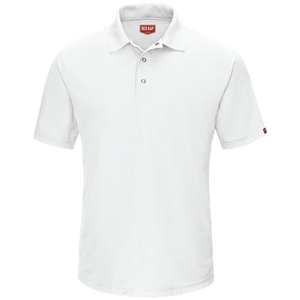 Red Kap Men's Performance Polyester Gripper-Front Knit Polo - SK74