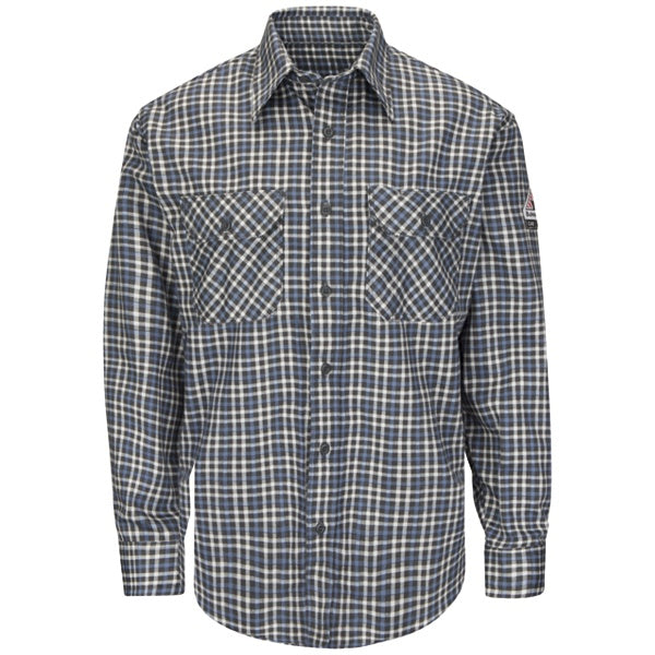 Bulwark Excel Comfortouch 88/12 Plaid Uniform Shirt - Cat 2 - (SLD6)