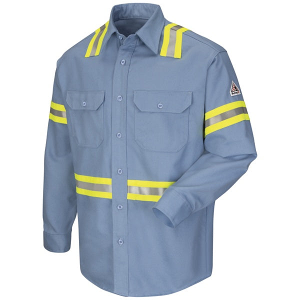 Bulwark Enhanced Visibility Uniform Shirt - Excel Fr Comfortouch