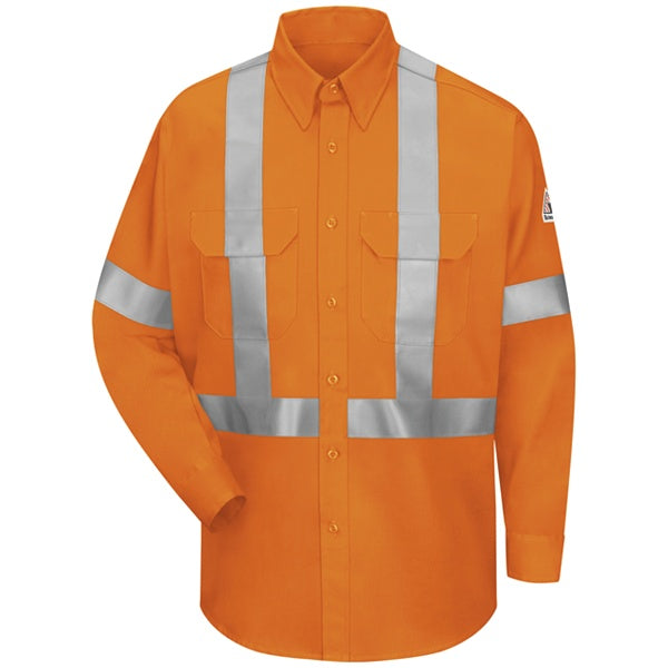 Bulwark Excel Fr Comfortouch Uniform Shirt With Reflective Trim - (SLUSOR)