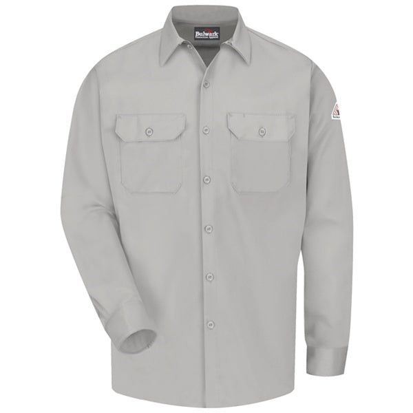 Bulwark Button-Front Work Shirt - Cat 2 - (SLW2)