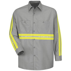 Red Kap Enhanced Visibility Industrial Work Shirt - SP14EG