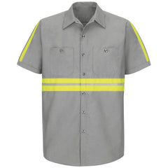 Red Kap Enhanced Visibility Industrial Work Shirt - SP24