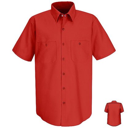Red Kap Short Sleeve Industrial Solid Work Shirt - SP24 (4th color)