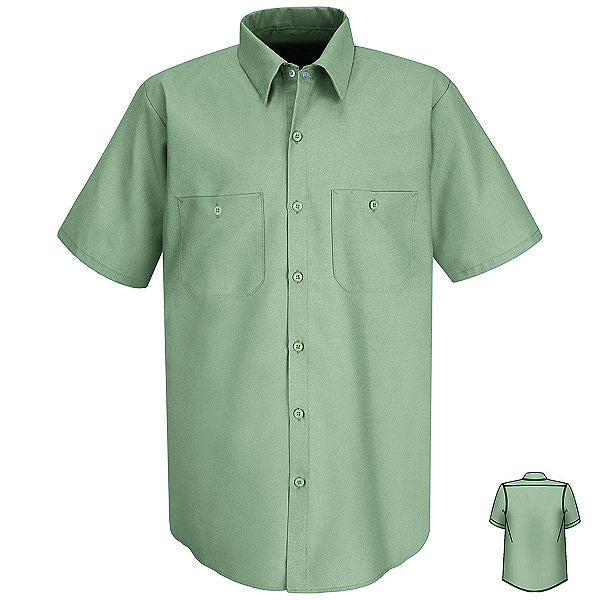 Red Kap Short Sleeve Industrial Solid Work Shirt - SP24 (3rd color)