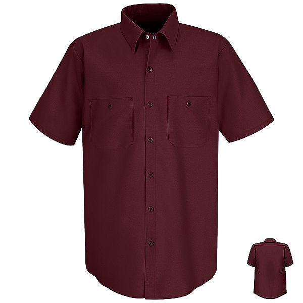Red Kap Short Sleeve Industrial Solid Work Shirt - SP24