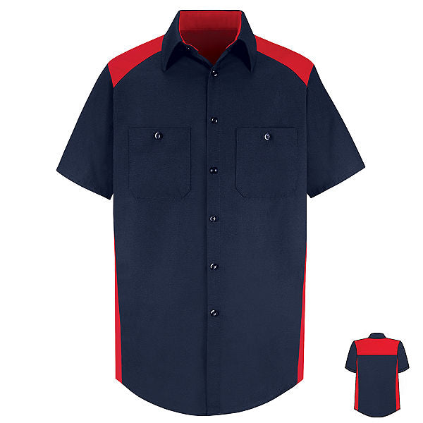 Red Kap MENS SS MOTORSPORTS SHIRT - SP28