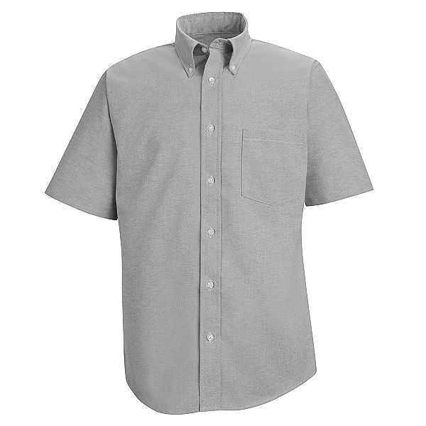 Red Kap Men's Executive Solid Button-Down Shirt - Short Sleeve - SR60