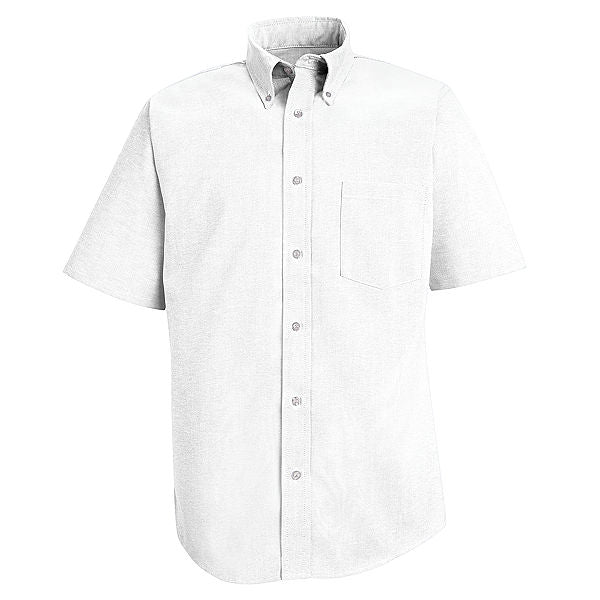 Red Kap Men's Executive Solid Button-Down Shirt - Short Sleeve - SR60