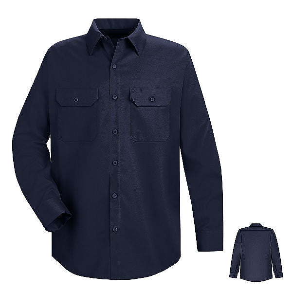 Red Kap Long Sleeve Utility Uniform Shirt - ST52