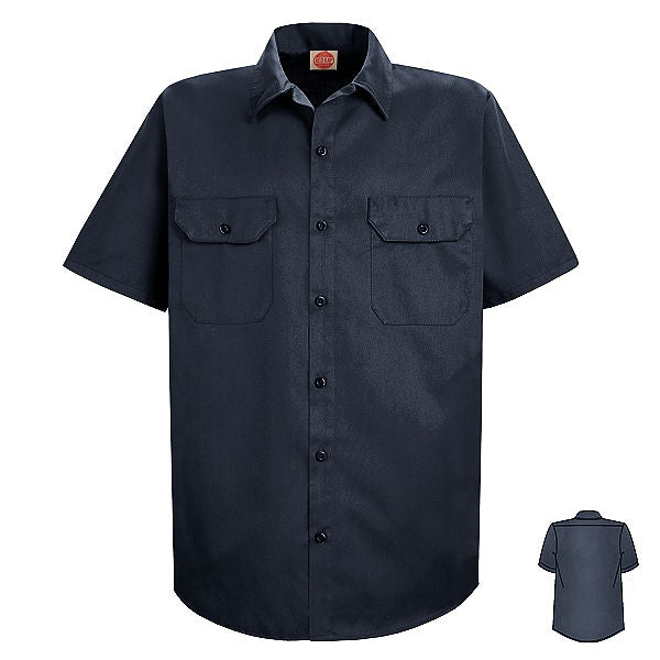 Red Kap Short Sleeve Utility Uniform Shirt - ST62