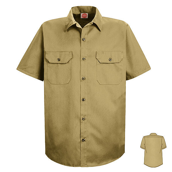 Red Kap Short Sleeve Utility Uniform Shirt - ST62
