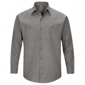 Red Kap Men's MIMIX Long Sleeve Work Shirt (SX10)