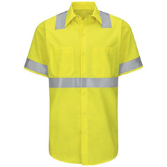 Red Kap Hi-Visibility Ripstop Work Shirts -Type R Class 2 -(SY24HV)