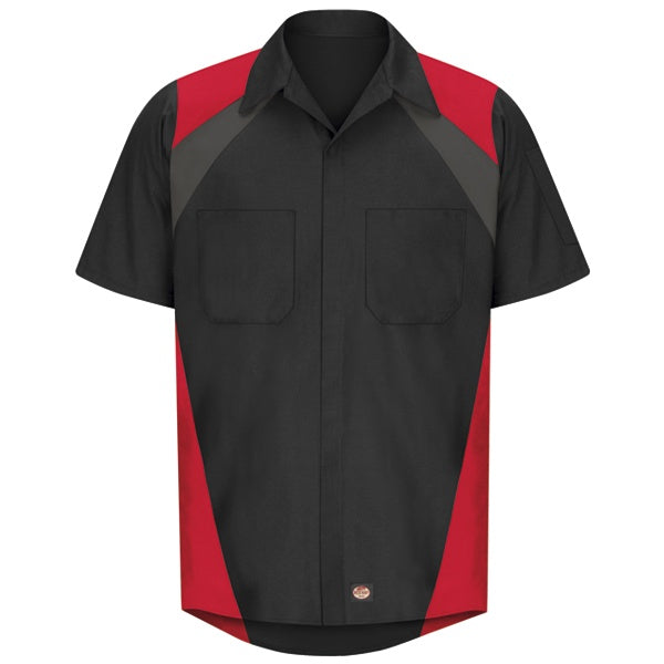 Red Kap Short Sleeve Tricolor Shirt - SY28