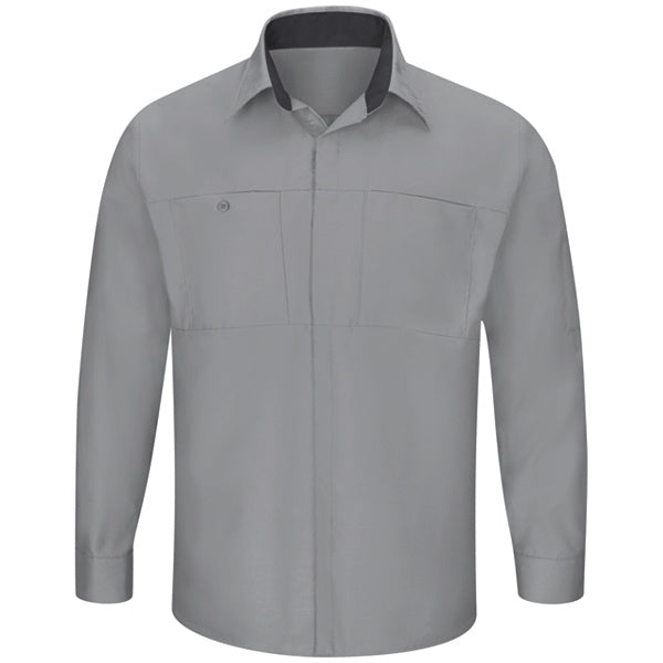 Red Kap Men's Performance Plus Shop Shirt with OilBlok Technology LS SY32 (2nd color)